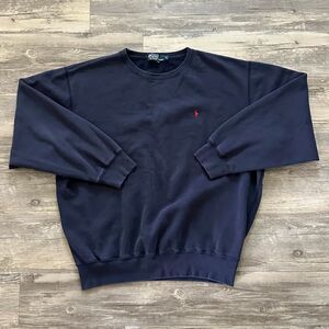 Vintage Polo Ralph Lauren Small Pony Sweatshirt Crewneck Size XL